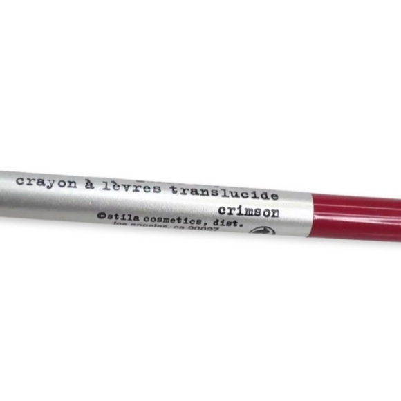 NEW [Stila] Glaze Lip Liner Crayon in Crimson (red shade), Full Size Designer! - Picture 6 of 6